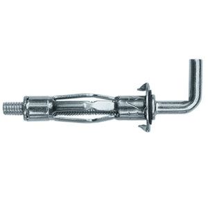 KOŁEK STALOWY TYPU  MOLLY Z HAKIEM PROSTYM 5X52