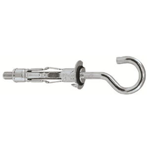 KOŁEK STALOWY TYPU  MOLLY Z HAKIEM SUFITOWYM 4X32