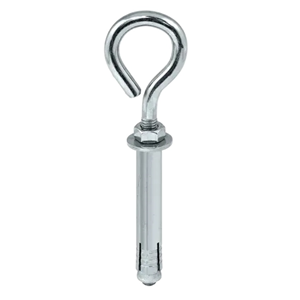 LHO Kotwa stalowa z hakiem oczkowym 12x140