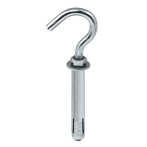 LHS Kotwa stalowa z hakiem półpełnym 12x130