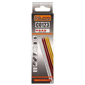 CC Wkład do ołówków automatycznych kolor HB(6szt)