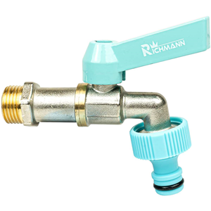 CC Kran ogrodowy mosiądz/aluminium 1/2' + adapter