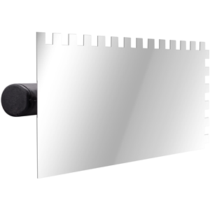 CC Paca nierdzewna z zębami 4x4mm 130x270mm