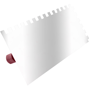 CC Paca nierdzewna z zębami 10x10 280x130mm