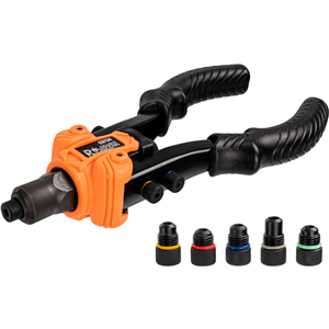 CC Nitownica nożycowa 260mm do nitów 2,4mm - 6,8mm