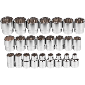 CC Nasadki 12-kątne 1/2' 8-32mm (24szt) Wkład A