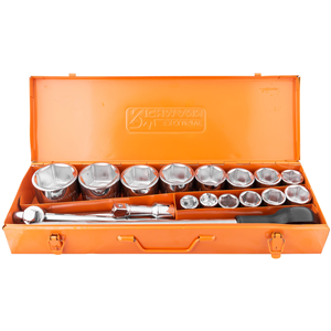 CC Zestaw nasadek 3/4' 6-kątne (18szt)