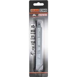 CC Brzeszczot do piły szablastej 150mm 24TPI(5szt)