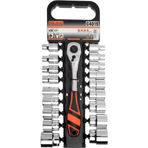 CC Zestaw nasadek 1/2' EXCLUSIVE (19elem)