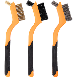 CC Zestaw szczotek drucianych 180mm (3szt)