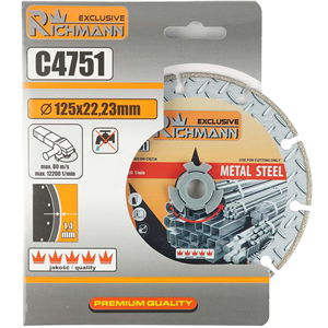 CC Tarcza diamentowa do cięcia metalu 125x1,4mm