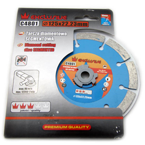 CC Tarcza diamentowa SEGMENTOWA 125mm