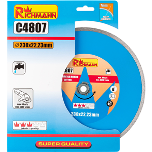 CC Tarcza diamentowa PEŁNA 230mm