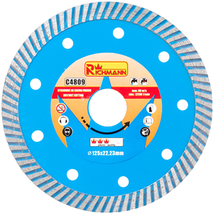 CC Tarcza diamentowa TURBO 125mm
