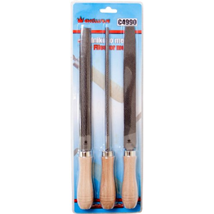 CC Zestaw pilników o długości 250mm (3szt)