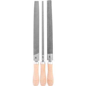 CC Zestaw pilników do metalu 250mm (3szt)