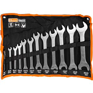 CC Zestaw kluczy płaskich 6-32mm (12elem)