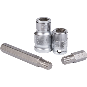 CC Klucze wewnętrzne TORX T20-T70 (22szt)