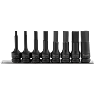 CC Nasadki udarowe IMBUS 1/2' 78mm H5-H19 (8szt)