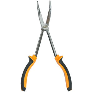 CC Szczypce długie wygięte 90° 280mm