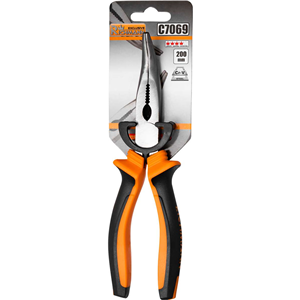 CC Szczypce wydłużone wygięte 200mm