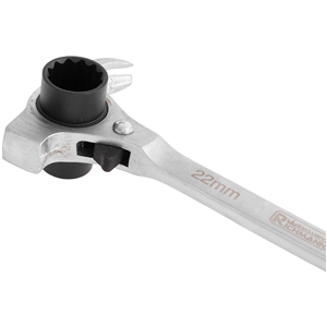 CC Klucz do rusztowań młotkowy z grzechot. 19x22mm