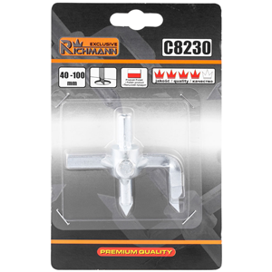 CC Otwornica go glazury nastawna 40-100mm