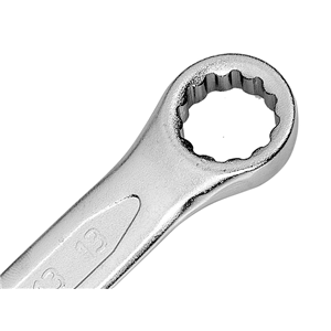 CC Klucz płasko-oczkowy satynowany 21mm