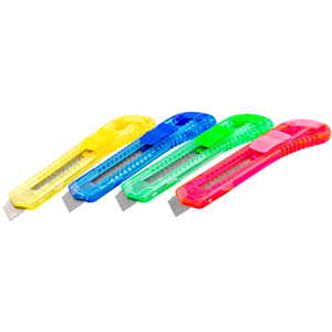 CC Nożyk do tapet w tubie kolorowe (12szt)