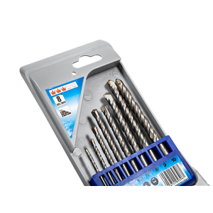 CC Zestaw wierteł do betonu 3-10mm (8szt)