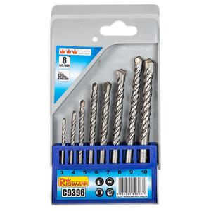 CC Zestaw wierteł do betonu 3-10mm (8szt)