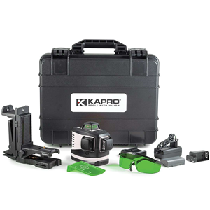 CK KAPRO LASER KRZYŻOWY ZIELONA WIĄZKA 3D 360°