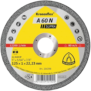 KL Tarcza do aluminium 115x2,5mm A46N Supra 170707