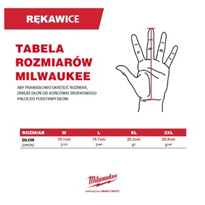 MB Rękawice na przecięcia zimowe A 11 (12par)
