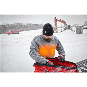 MM KURTKA PODGRZEWANA SZARA M12 HJGREY5-201 "XL"