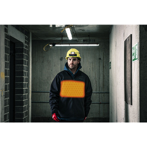 MM KURTKA PODGRZEWANA CZARNA M12 HJBL6-0 (XXL)