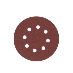 MO Papier ścierny rzep fi125mm  8 otworów gr.40
