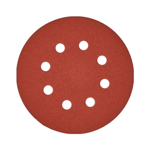 MO Papier ścierny rzep fi125mm  8 otworów gr.180