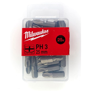 MO Końcówka wkrętakowa PH3x25mm (25szt)