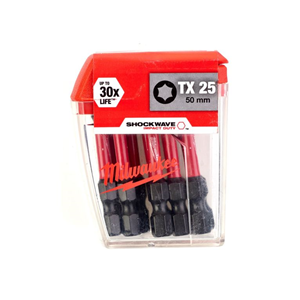 MO Bity Shockwave TX25x50mm IMPACT (10szt)