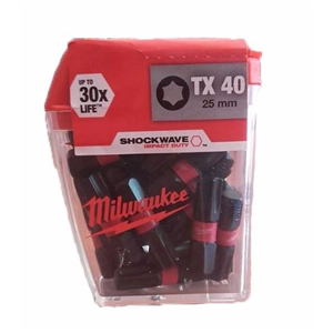 MO Bity Shockwave TX40x25mm IMPACT (25szt)