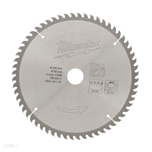 MO Tarcza do cięcia drewna 235x30mm 60zębów