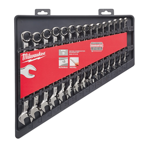 MO Zestaw kluczy płasko-oczkowych (15szt)