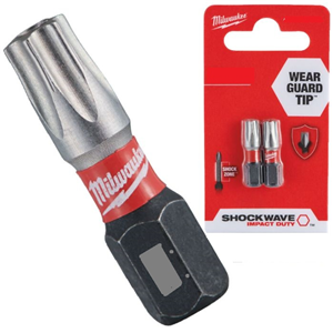 MO Bit z otworem TX BO 25x25mm IMPACT (2szt)