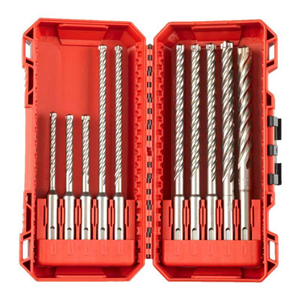 MO Zestaw wierteł SDS+ MX4 Packout (10szt)