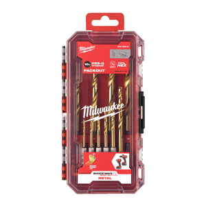 MO Zestaw wierteł do metalu TIN Packout (10szt)