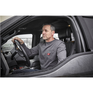 MX KOSZULKA Z DŁUGIM RĘKAWEM SZARA "XL"