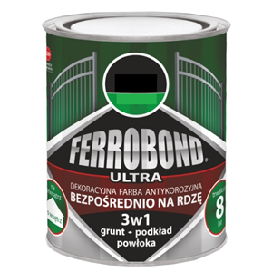 FERRO ULTRA POŁYSK ZIELONY RAL6018 2,5L