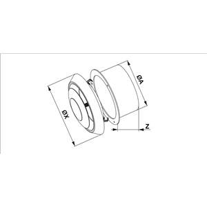 AW Anemostat went. fi 150 T AN3