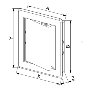 AW Drzwiczki rewizyjne 10x20  DT24